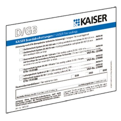 Kennzeichnungsschild