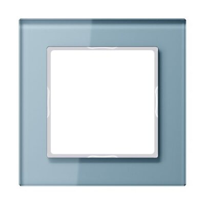 Glasrahmen blaugrau