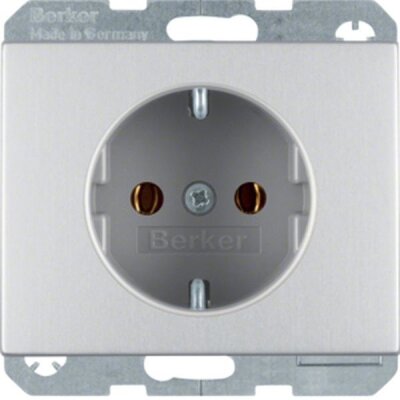 K.1 / K.5 Steckdosen Aluminium