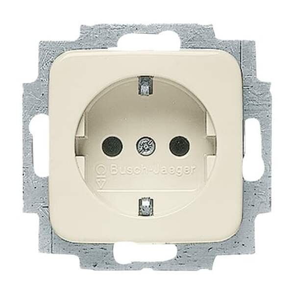 BUSCH-JAEGER Steckdose SCHUKO 20 EUC-212 wei&szlig; (cremewei&szlig;)