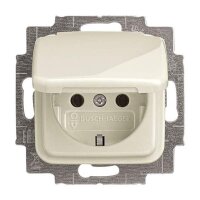BUSCH-JAEGER Steckdose SCHUKO 20 EUK-212 mit Klappdeckel...