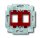 BUSCH-JAEGER Tragring 1812 2fach ModularJack