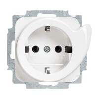 BUSCH-JAEGER Steckdose SCHUKO 20 EUCDR-214 alpinweiß