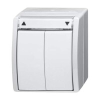 BUSCH-JAEGER Jalousieschalter 2601/4 W-54 alpinweiß