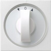 GIRA Abdeckung 066627 Knebel Zeit+Jalousie System55 rwm
