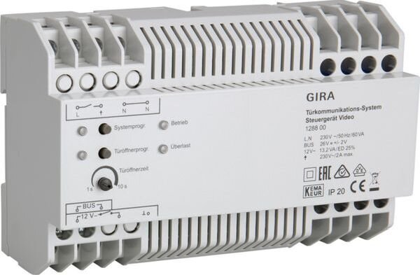 GIRA Steuerger&auml;t 128800 Video T&uuml;rkommunikation REG
