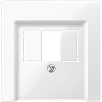 MERTEN Zentralplatte 296019 für TAE/Audio/USB...