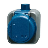 BUSCH-JAEGER AP-Steckdose SCHUKO 2300 EWDI