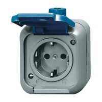 BUSCH-JAEGER AP-Steckdose SCHUKO 2300 EWSI