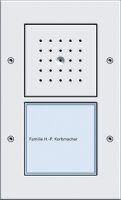 GIRA Audio-Türstation 126666 AP 1fach Türko...