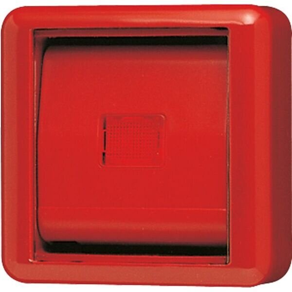 JUNG Abdeckplatte 860WGLRT rot