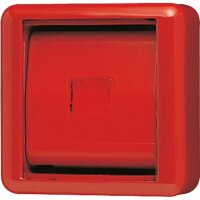 JUNG Abdeckplatte 860WGLRT rot