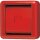 JUNG Abdeckplatte 860WGLRT rot