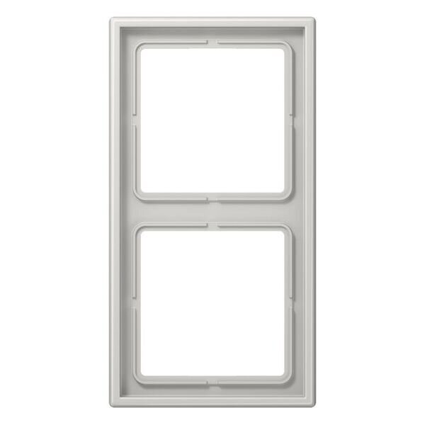 JUNG Rahmen LS982LG 2fach lichtgrau
