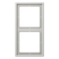 JUNG Rahmen LS982LG 2fach lichtgrau
