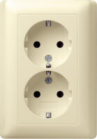 GIRA Doppelsteckdose SCHUKO 078001 Standard 55...