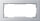 GIRA Rahmen 100225 2fach o.M. E2 Farbe Alu