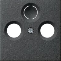 GIRA Abdeckung 086928 Antennensteckd. System 55 Anthrazit