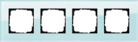 GIRA Rahmen 021418 4fach Esprit Glas Mint