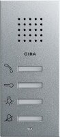 GIRA Audio-Haustelefon 125026 AP System 55 Farbe Alu