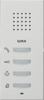 GIRA Audio-Haustelefon 125027 AP System 55 Reinweiß...