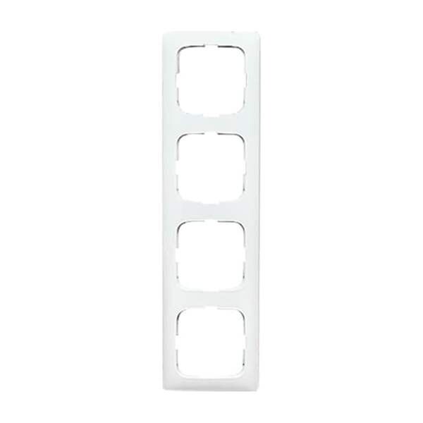BUSCH-JAEGER Rahmen 2514-214K-102 4fach Reflex-SI alpinwei&szlig;