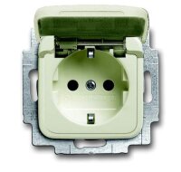 BUSCH-JAEGER Steckdose SCHUKO 20 EUKB-212 mit erh....