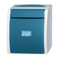 BUSCH-JAEGER Wechselschalter 2601/6 WGL-53 ocean...
