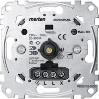 MERTEN Universaldrehdimmereinsatz MEG51390000 20-600 W/VA