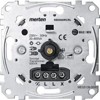 MERTEN Universaldrehdimmereinsatz MEG51390000 20-600 W/VA
