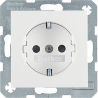 BERKER Steckdose SCHUKO 47238989 mit erhöhtem...