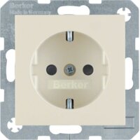 BERKER Steckdose SCHUKO 47238982 mit erhöhtem...