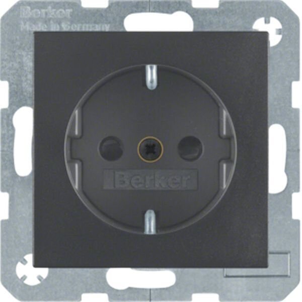 BERKER Steckdose SCHUKO 47231606 anthrazit matt