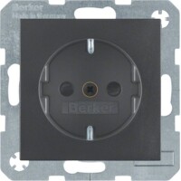 BERKER Steckdose SCHUKO 47231606 anthrazit matt