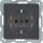 BERKER Steckdose SCHUKO 47436086 anthrazit samt