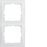 BERKER Rahmen 10129909 2fach polarweiss matt