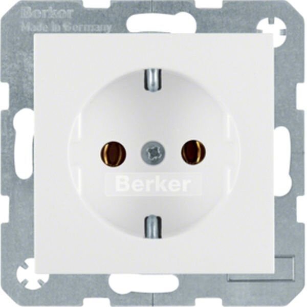 BERKER Steckdose SCHUKO 47431909 polarweiss matt