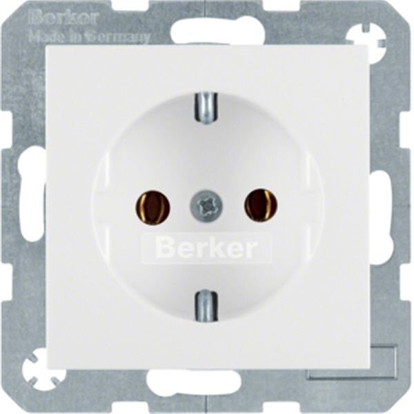 BERKER Steckdose SCHUKO 41431909 polarweiss matt