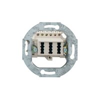 RUTENBECK Fernmeldedose reinweiss TAE 3x6 NFN Up 0 rw