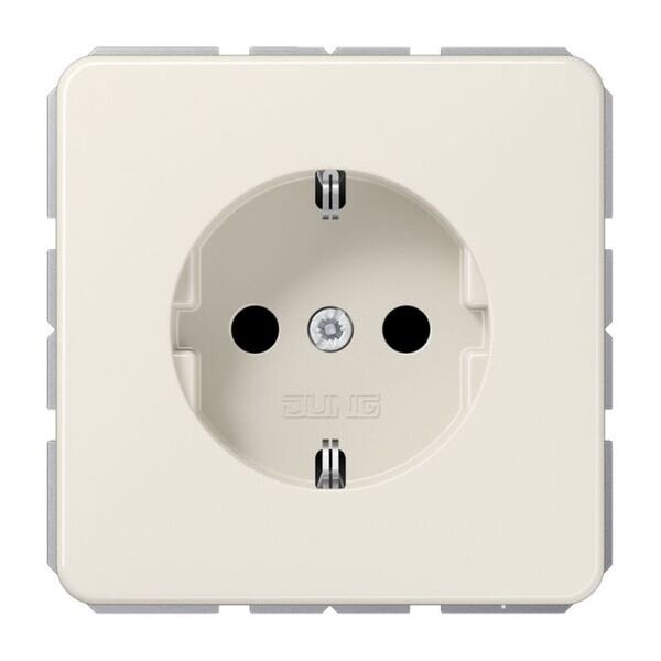 JUNG Steckdose SCHUKO CD1520 wei&szlig; (cremewei&szlig;)