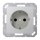 JUNG Steckdose SCHUKO A1520AL aluminium