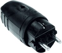 BACHMANN Gummistecker 913.171 schwarz