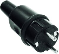 BACHMANN Stecker 913.173 schwarz