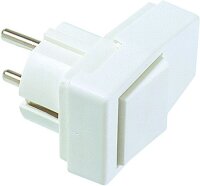 BACHMANN Schutzkontaktstecker 911.271 Winkel weiss