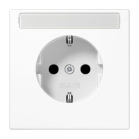 JUNG Steckdose SCHUKO LS1520NAWW mit Schriftfeld Serie LS...