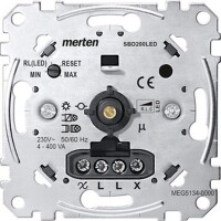 MERTEN Universaldrehdimmereinsatz MEG51340000 für...