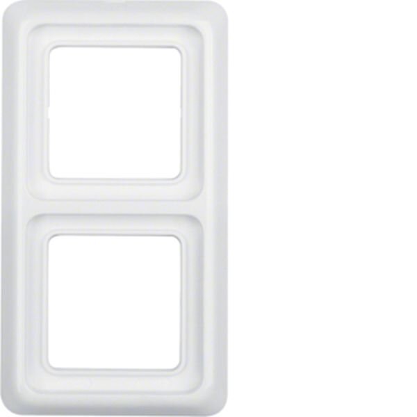 BERKER Rahmen 132909 2fach WG UP IP44 polarweiss