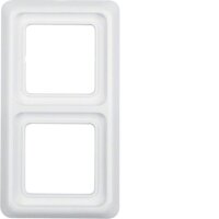 BERKER Rahmen 132909 2fach WG UP IP44 polarweiss