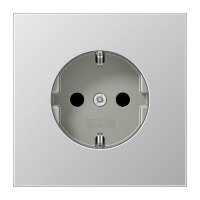 JUNG Steckdose SCHUKO AL1520 16A 250V Serie LS Aluminium
