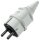 MENNEKES Stecker SCHUKO 10749 16A2P+E 230V grau